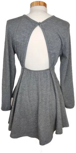 [NEU] My Style Damen Minikleid grau - M/38 - Bild 2