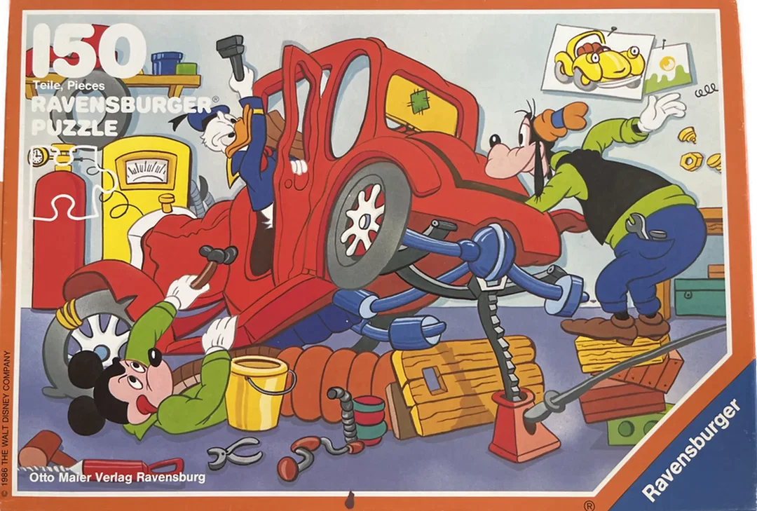 RAVENSBURGER Retro Puzzle Mickey Mouse  