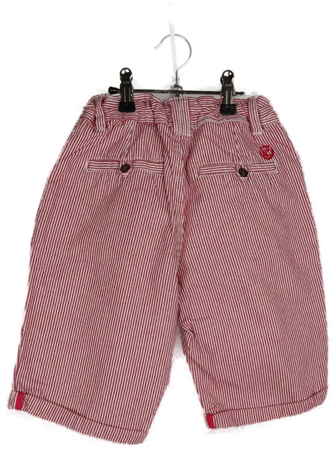 Cyrillus Jungen Short rot-weiß-gestreift - 140 – Bild 2