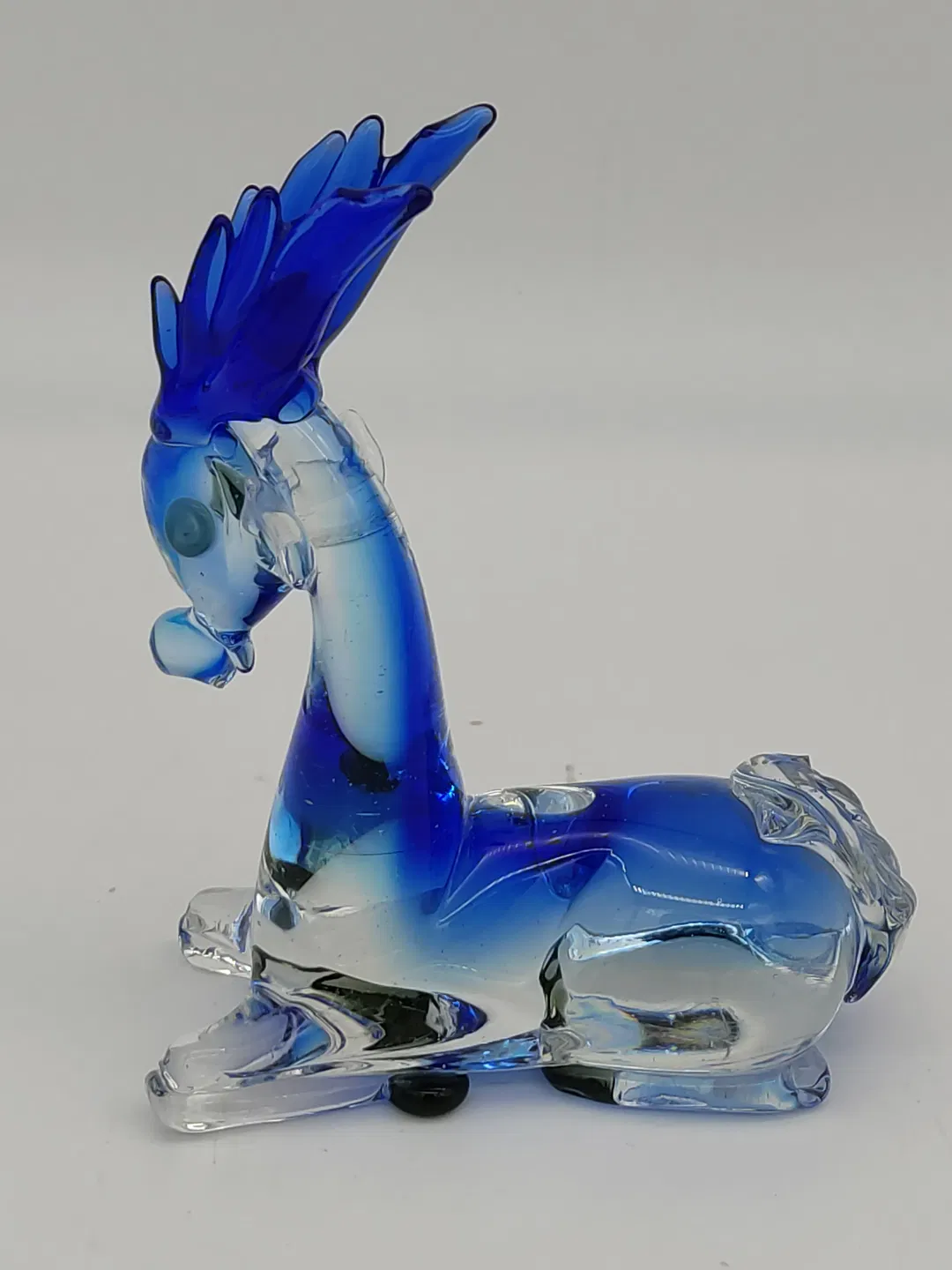Ausgefallene Glasfigur 