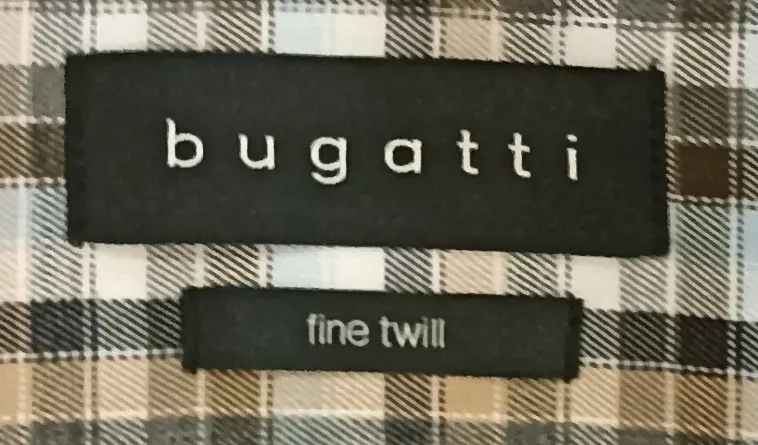 Bugatti Herrenhemd kariert Gr. XXL – Bild 3