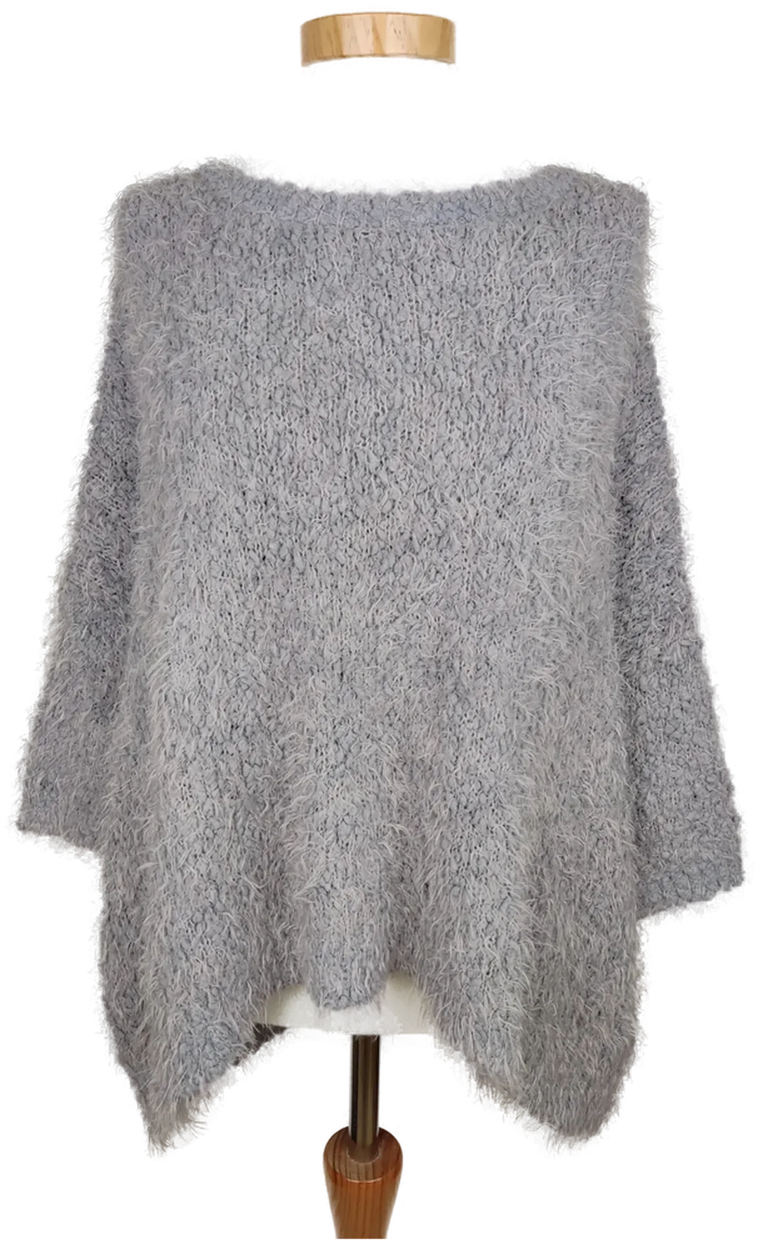 Tom Tailor Denim Damen Pullover grau meliert - M/38 - Bild 1