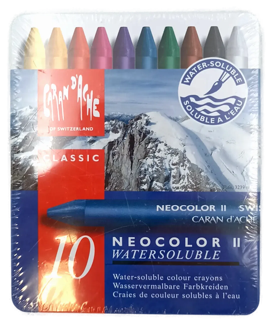 Caran D'Ache Etui 10 Neocolor Wachspastelle - Bild 1