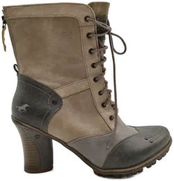 Stylische Mustang Stiefletten - Größe 42 - Bild 1