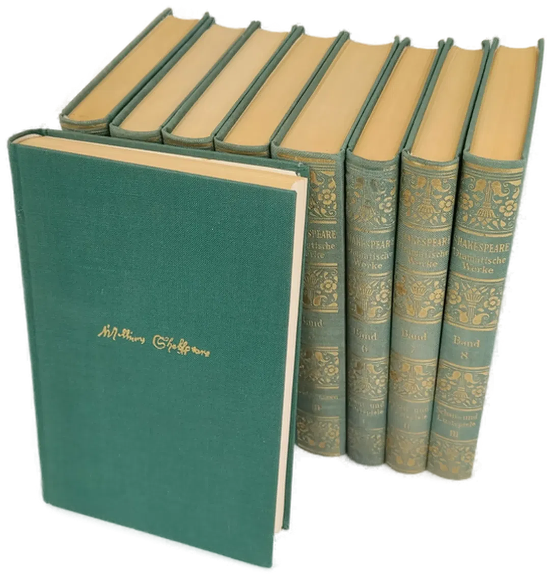 SHAKESPEARES Dramatische Werke, 9 Bände - Bild 2
