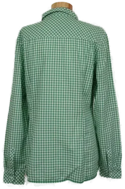 Esprit Damen Bluse grün kariert Gr. 40 - Bild 2