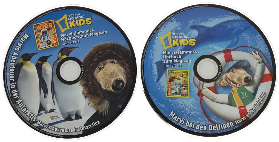Marvis Abenteuer in der Antarktis Kinder und Marvi  bei den Delfinen - Bild 2