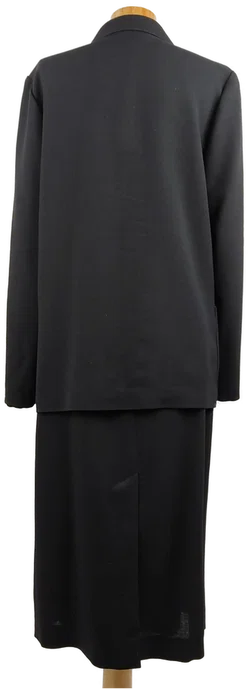 Vintage Damen Kostüm schwarz - S/36 - Bild 3