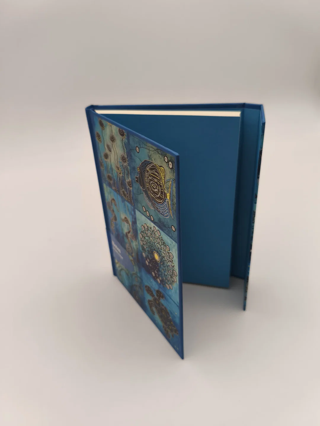Notizbuch, liniert, Hardcover - Einband und Magnetverschluss, Unterwasser-Design – Bild 2