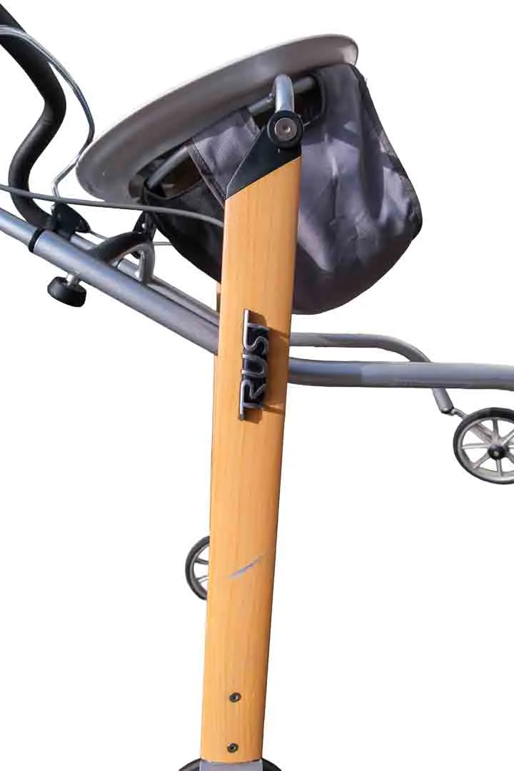 Trust Rollator zusammenklappbar mit Korb & Tablett – Bild 3