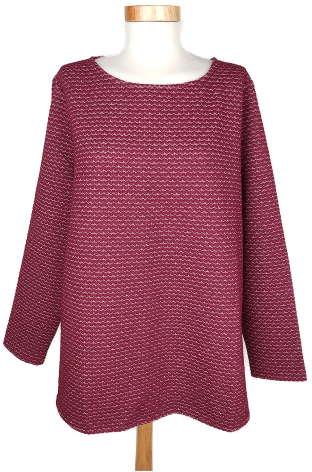 Walbusch Damen Bluse weinrot - 3XL/48 - Bild 1