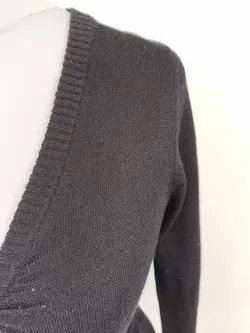 Strickkleid, TCM, Gr. 36/38, schwarz - Bild 2
