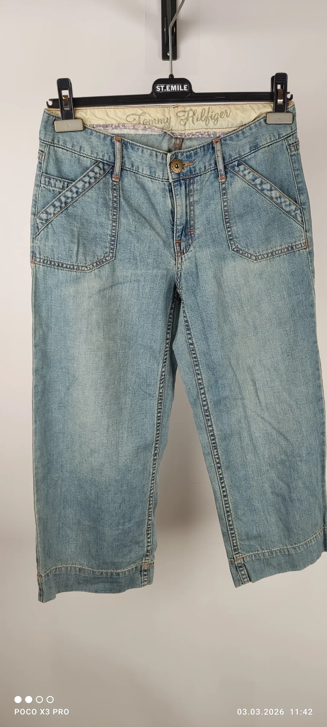 Tommy Hilfiger Damen Jeans Gr.36 Baumwolle | Casual-Chic - Bild 1