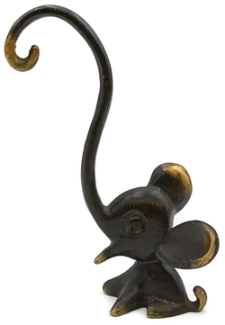 Vintage Messing Elefant Ringhalter von Walter Bosse (Herta Baller, um 1950) – Vorschau 2