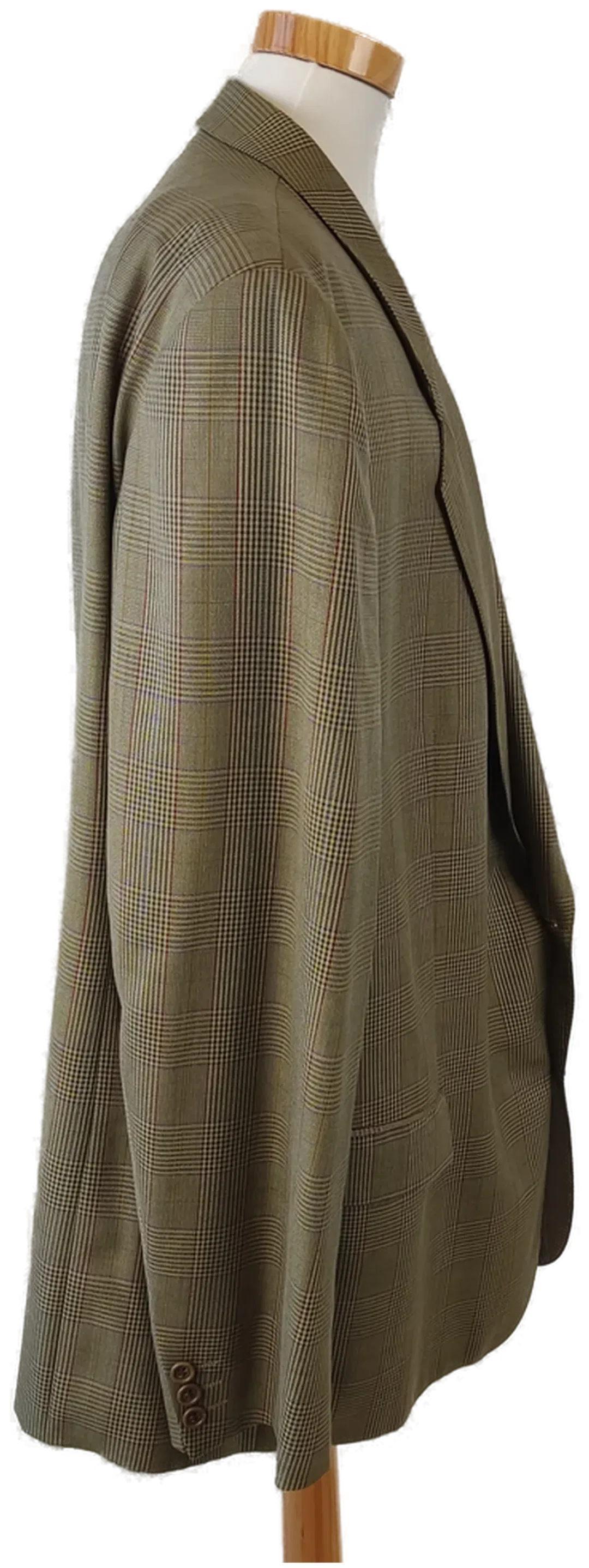 Bierkopf Herrensakko kariert - XXXL – Bild 2