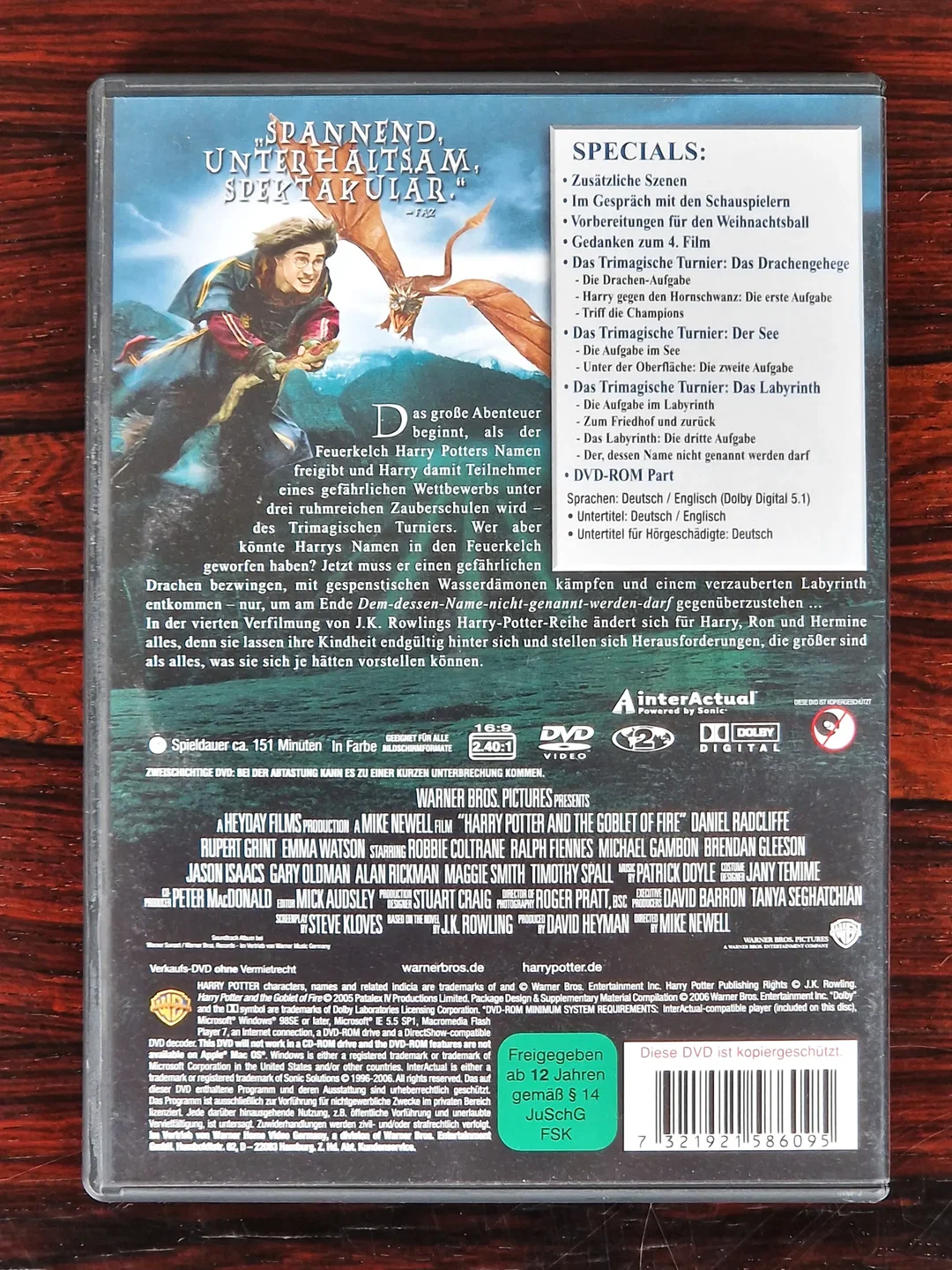 Harry Potter und der Feuerkelch - Film - DVD - 2-Disc Edition – Bild 2