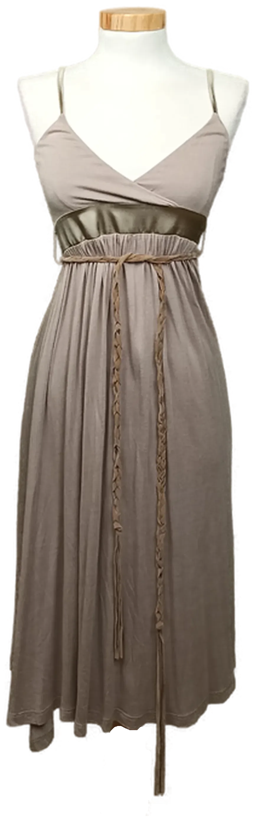 Vero Moda Damen Midikleid hellbraun Gr. S - Bild 4