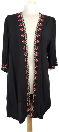 Sonstige Damen Bluse Verschlusslos schwarz , M/38 - Bild 1