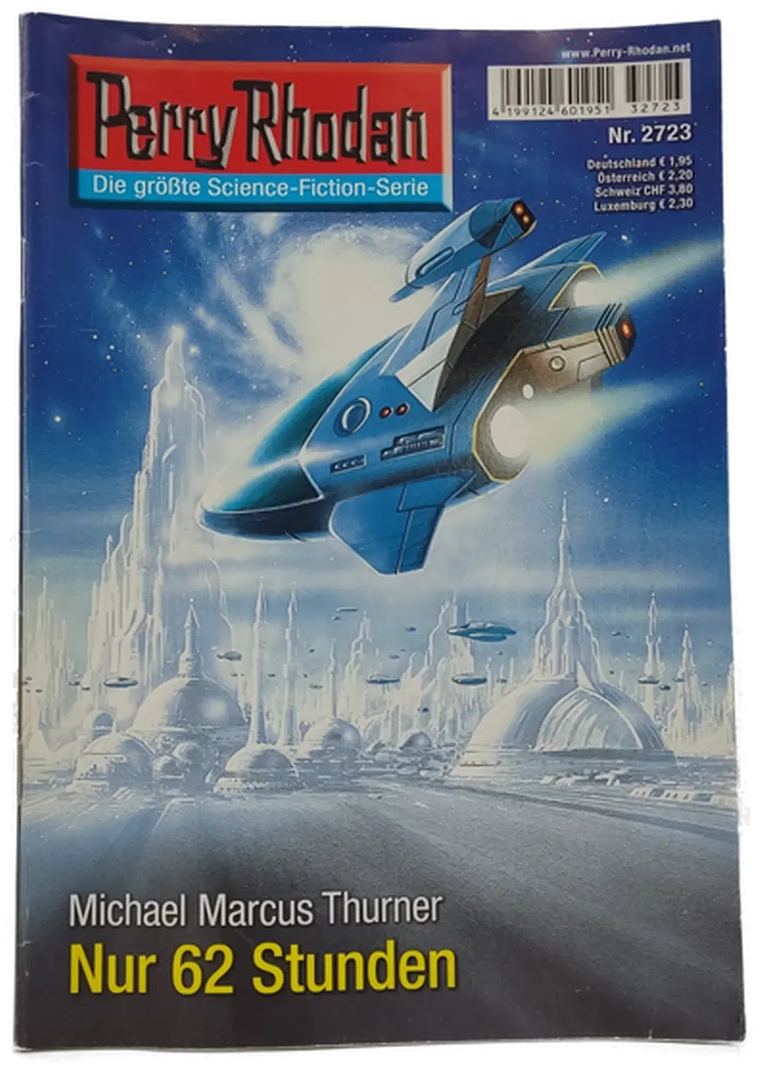 Romanheft Perry Rhodan Nur 62 Stunden Erstauflage Nr.2723 - Bild 1