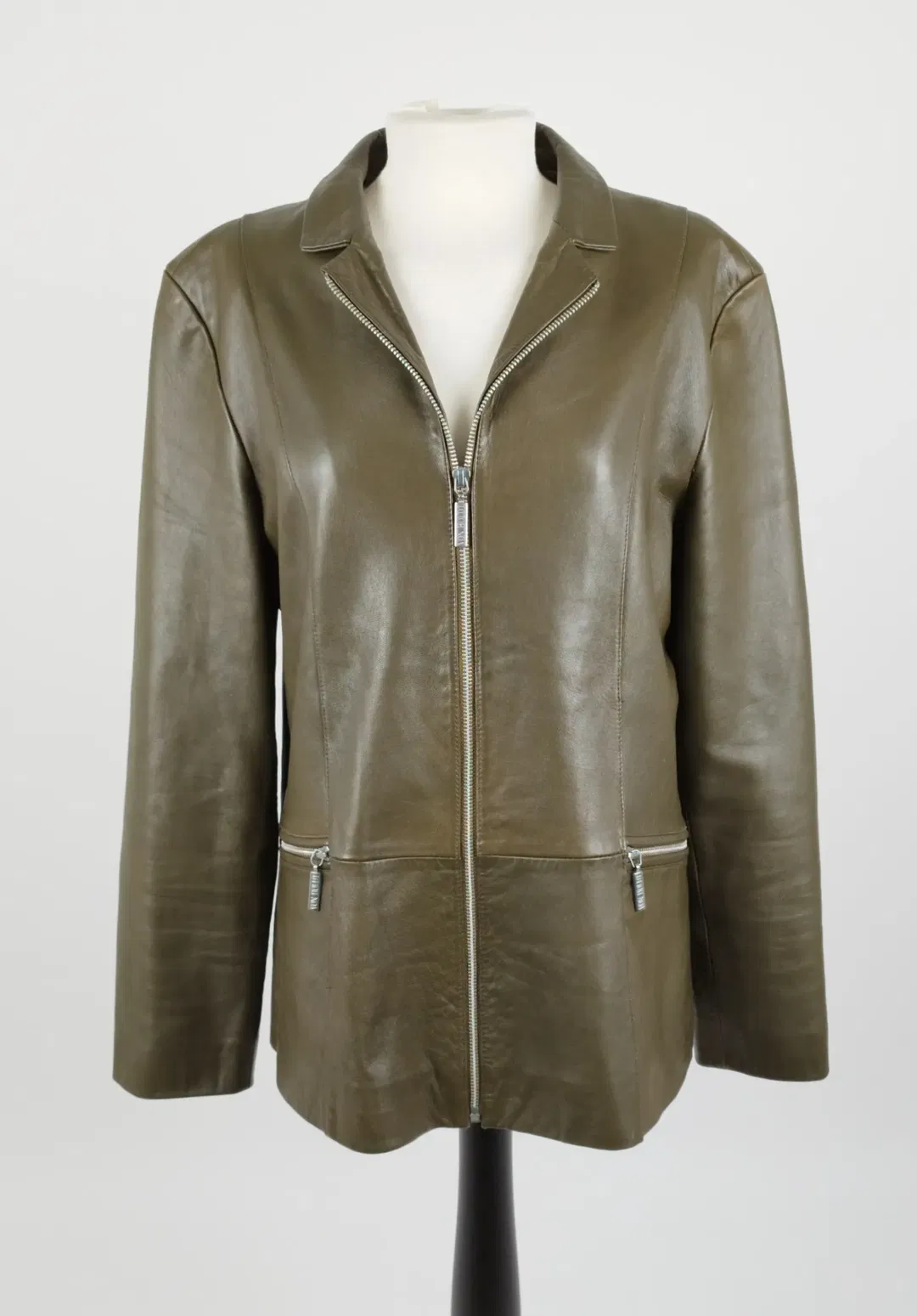 Von Holdt Collection Ledermantel - XL, Futter 100% Viskose - Bild 4