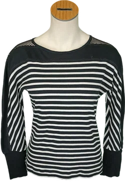 Marc Cain Sports Damenshirt gestreift Gr. XL