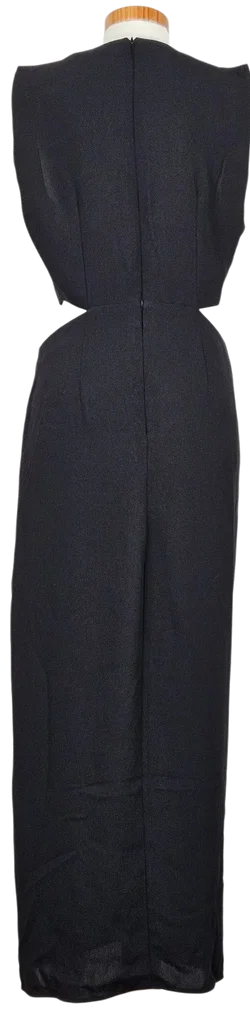 ZARA Damen Maxikleid, schwarz - EUR M  - Bild 4