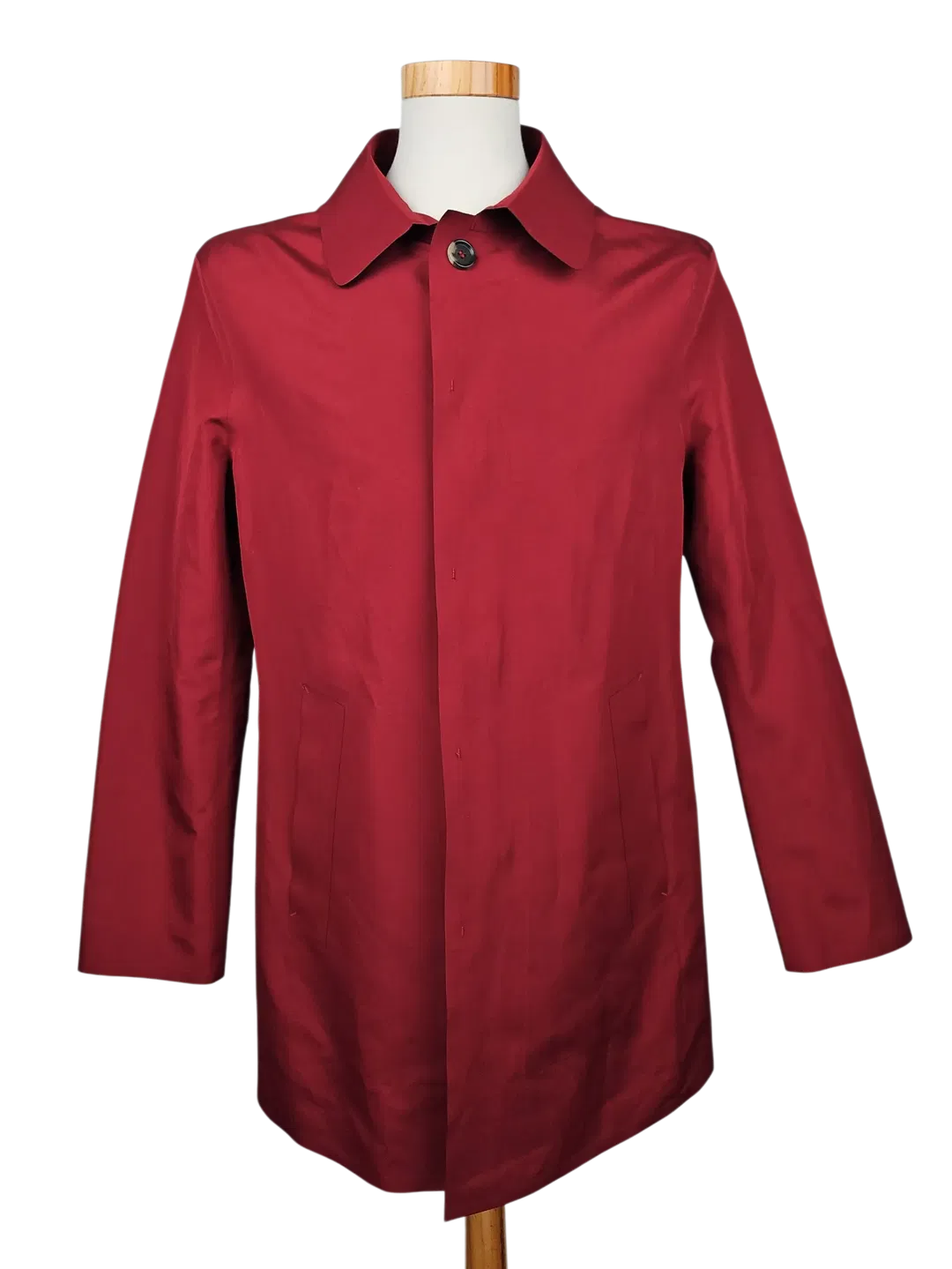 Kired Herren Mantel, rot - L - Bild 4