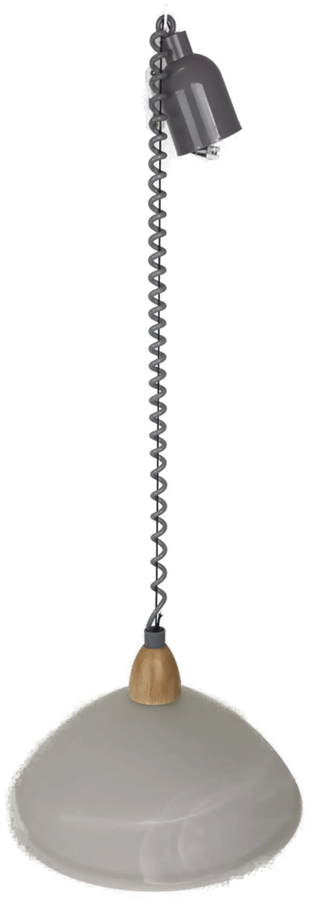 Deckenlampe, Glasschirm Ø 36cm – Bild 2