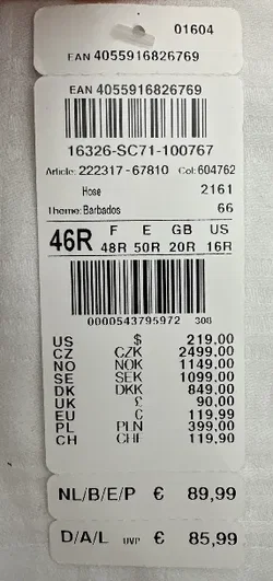Gerry Weber Regular - Damen Hose - Gr. 46R – Vorschau 4