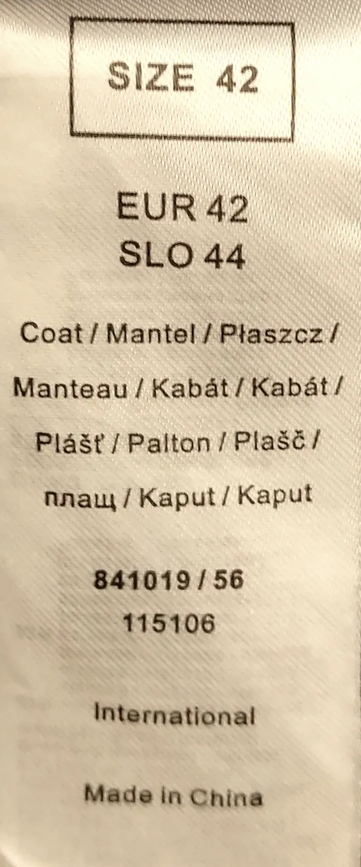 Orsay Damen Übergangsmantel dunkelblau Gr. XL – Bild 3