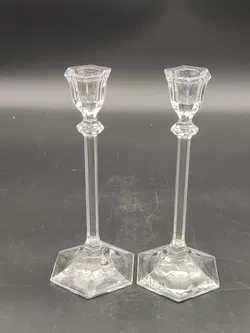 2 Stk. Kerzenständer der Marke Riedel - Kristallglas - Bild 2