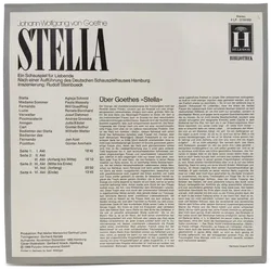 Vinyl LP - Johann Wolfgang von Goethe - STELLA, 2-LP's  - Bild 2