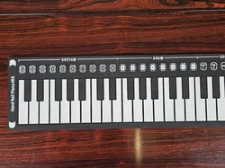Hand Roll Piano 49 Keys / Rollbares Silikon Keyboard mit 49 Tasten  - Bild 4