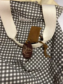 TOMMY HILFIGER Denim Stofftasche kariert - Bild 3