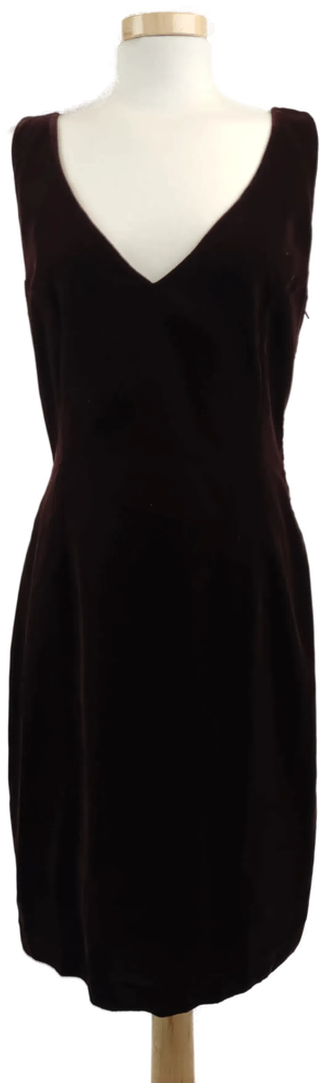 Semidei Damenmidikleid braun- weinrot- 36/S - Bild 4