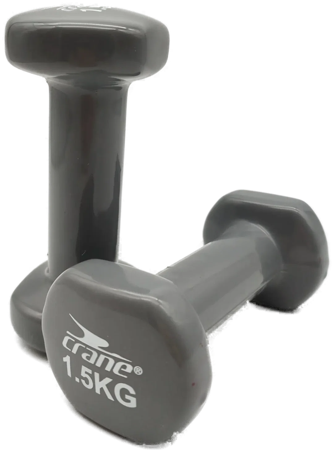 crane Kurzhantel SET - je 1.5kg / Gummibeschichtung - Bild 1