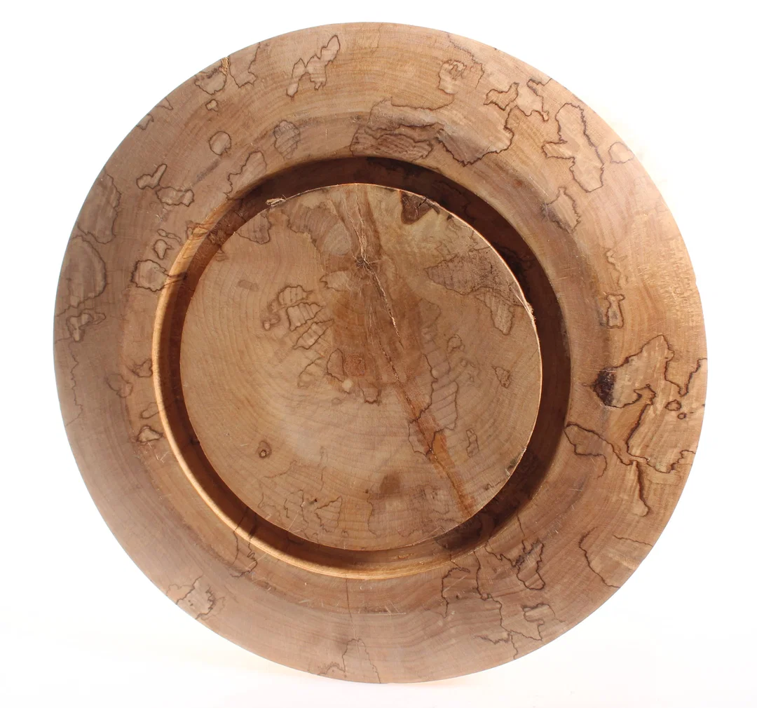 Großer handgefertigter Behälter aus Olivenholz – Unikat Ø ca. 25,5 cm / H ca. 48 cm – Bild 3