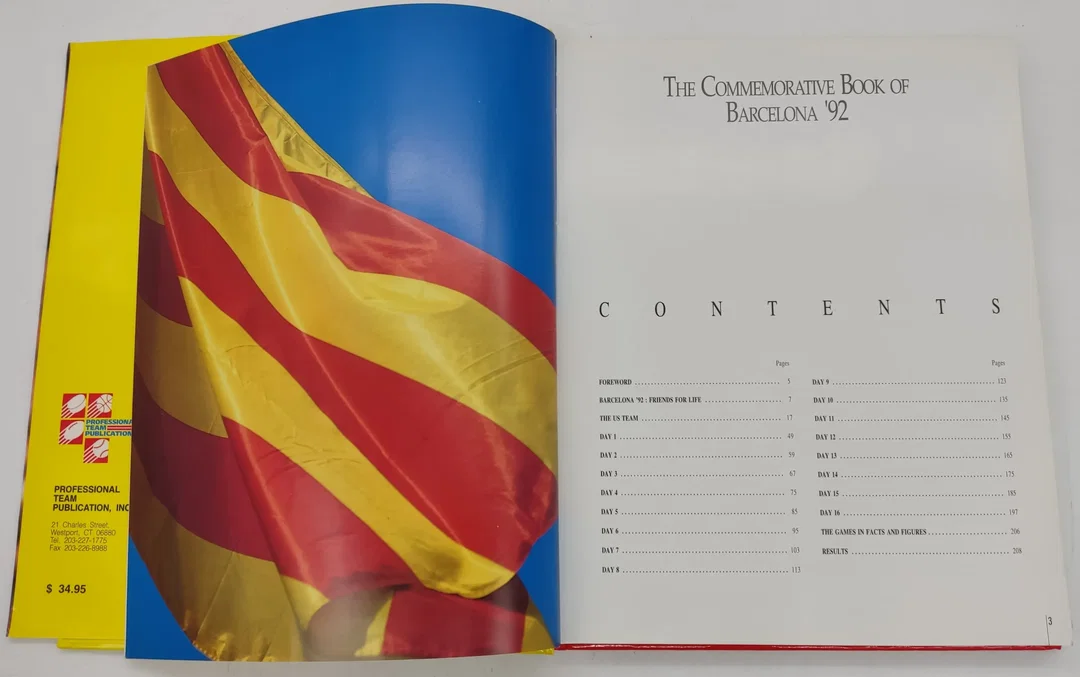 Buch "Barcelona'92" The Commemorative Book of the Summer Games in Englisch – Bild 3