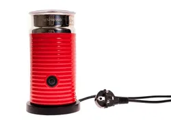 Nespresso Milchaufschäumer Aeroccino, rot, elektrischer Milchschäumer - Bild 1