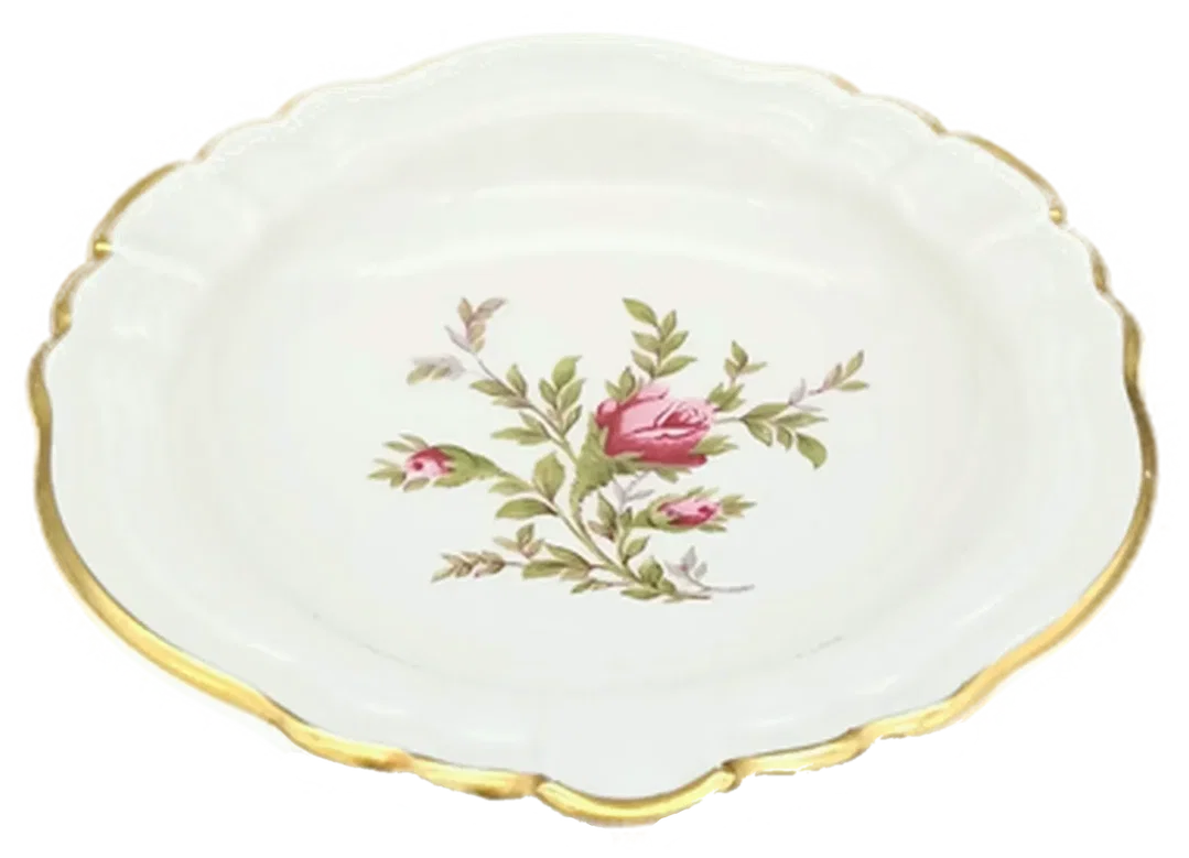 Rosenthal Molière Moosrose 2984 - Aschenbecher klein 10,5 cm - Bild 1
