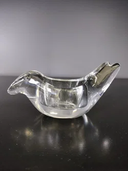 Vogel Kerzen-Teelichthalter aus Glas, 2er Set – Vorschau 3