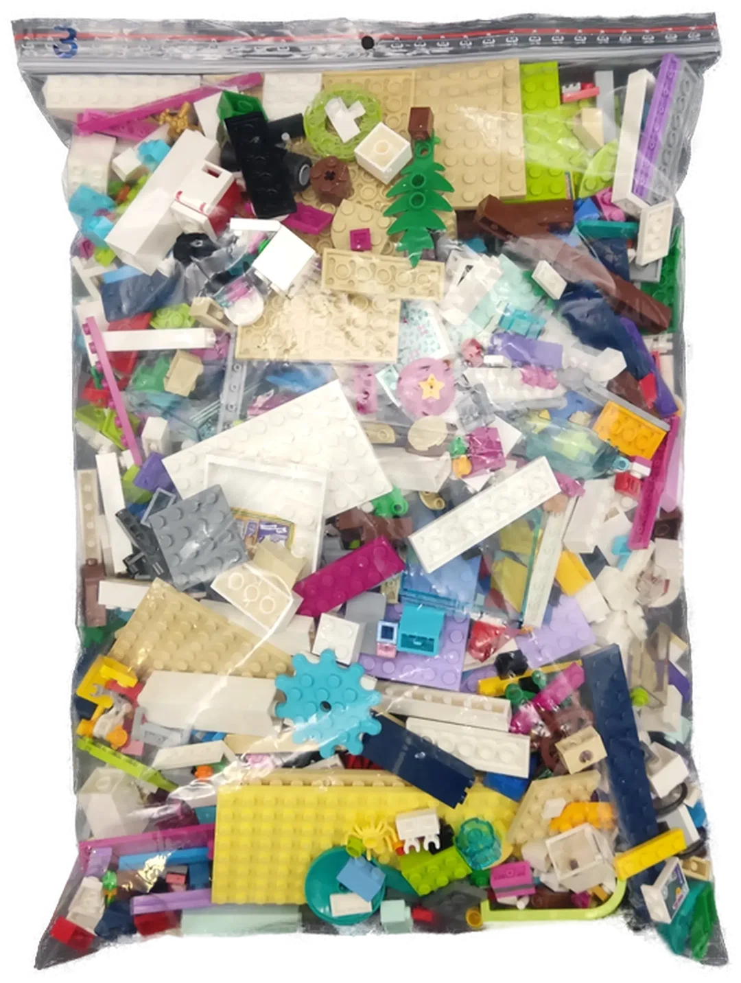 1,5 Kilo LEGO Steine gemischt Nr. 3 - Bild 1