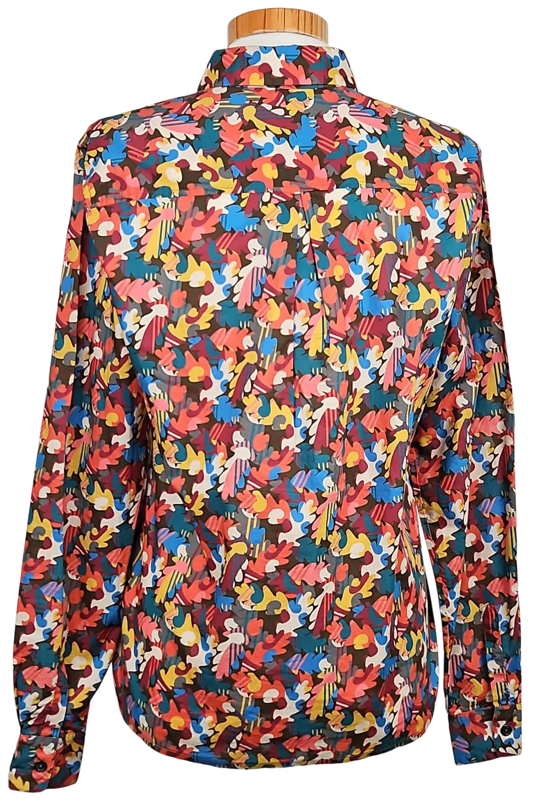 Dantendorfer Damen Leinen Bluse, multicolor - Gr. XS  – Bild 2