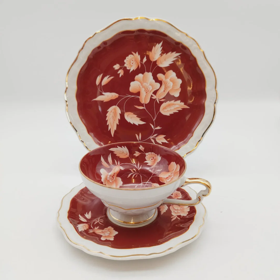 Sammelgedeck 3-tlg., Schmiedefeld-Thüringen, Handbemalt | Einmaliges Sammlerstück - Bild 1