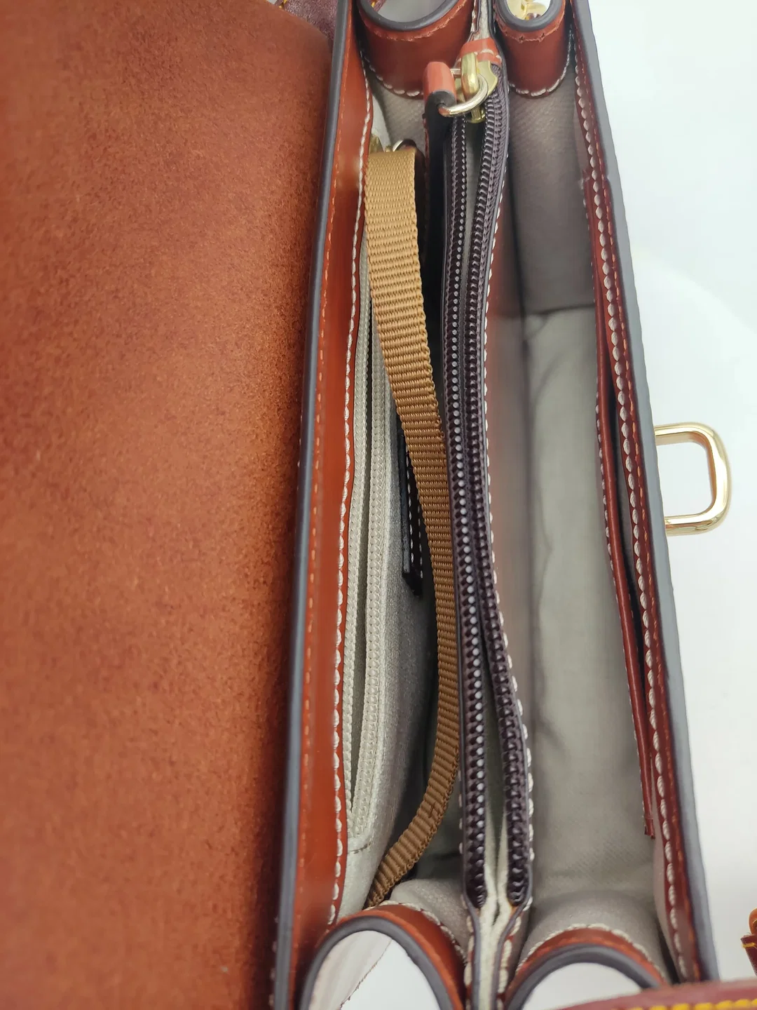 Dooney & Bourke Flap Crossbody Leder Handtasche | Eleganter Klassiker – Bild 4