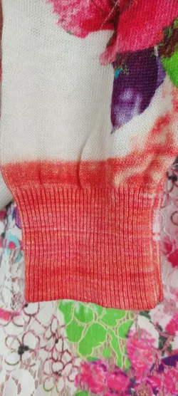 Marc Aurel Cardigan Geblümt | Einmaliges Unikat - Bild 5