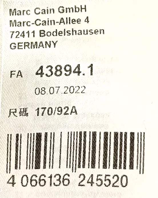 Marc Cain Damen Mantel schwarz Gr. 40 – Bild 7