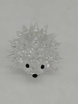 Kleine Glocken, Igel und Vogel Kristallfiguren  - Bild 2