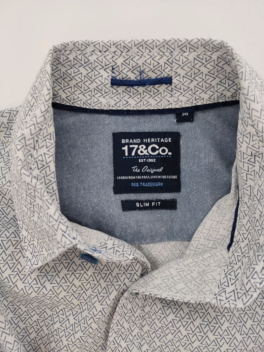 Herrenhemd Brand Heritage 17&Co. Baumwolle Gr. M | Business-Casual – Bild 3