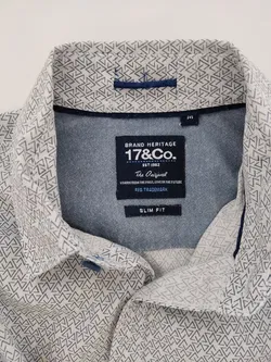 Herrenhemd Brand Heritage 17&Co. Baumwolle Gr. M | Business-Casual - Bild 3